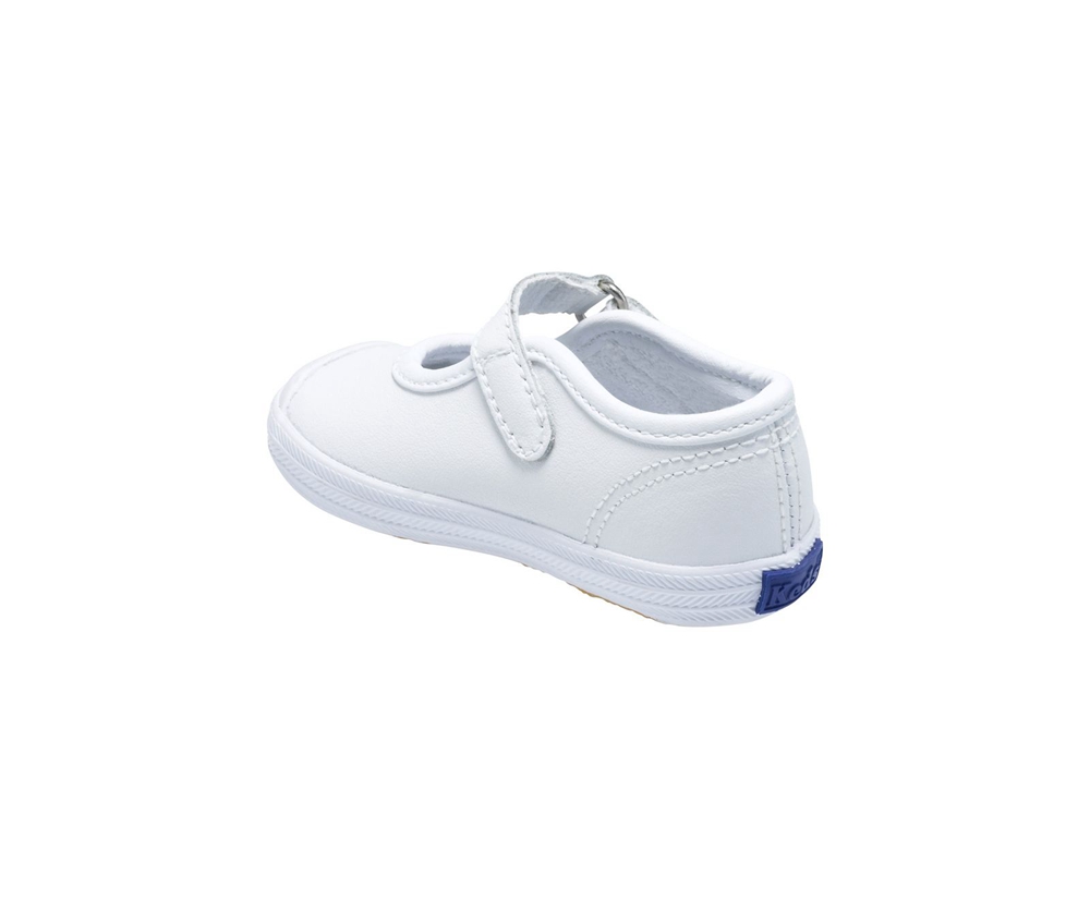 Slip Ons Keds Niños Blancas - Champion Toe Cap Mj - 231-HOZBNW